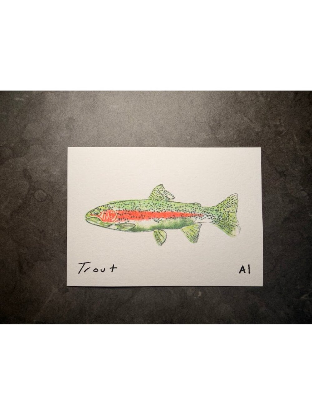 Ana Inciardi Trout Mini Art Print